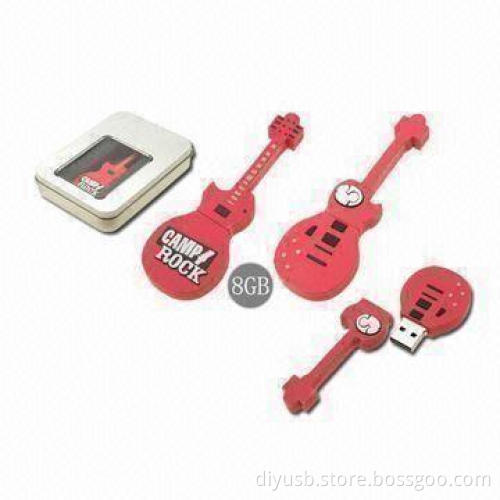 PVC USB Flash Drives with Lifetime Warranty and 13Mbps Reading Speed